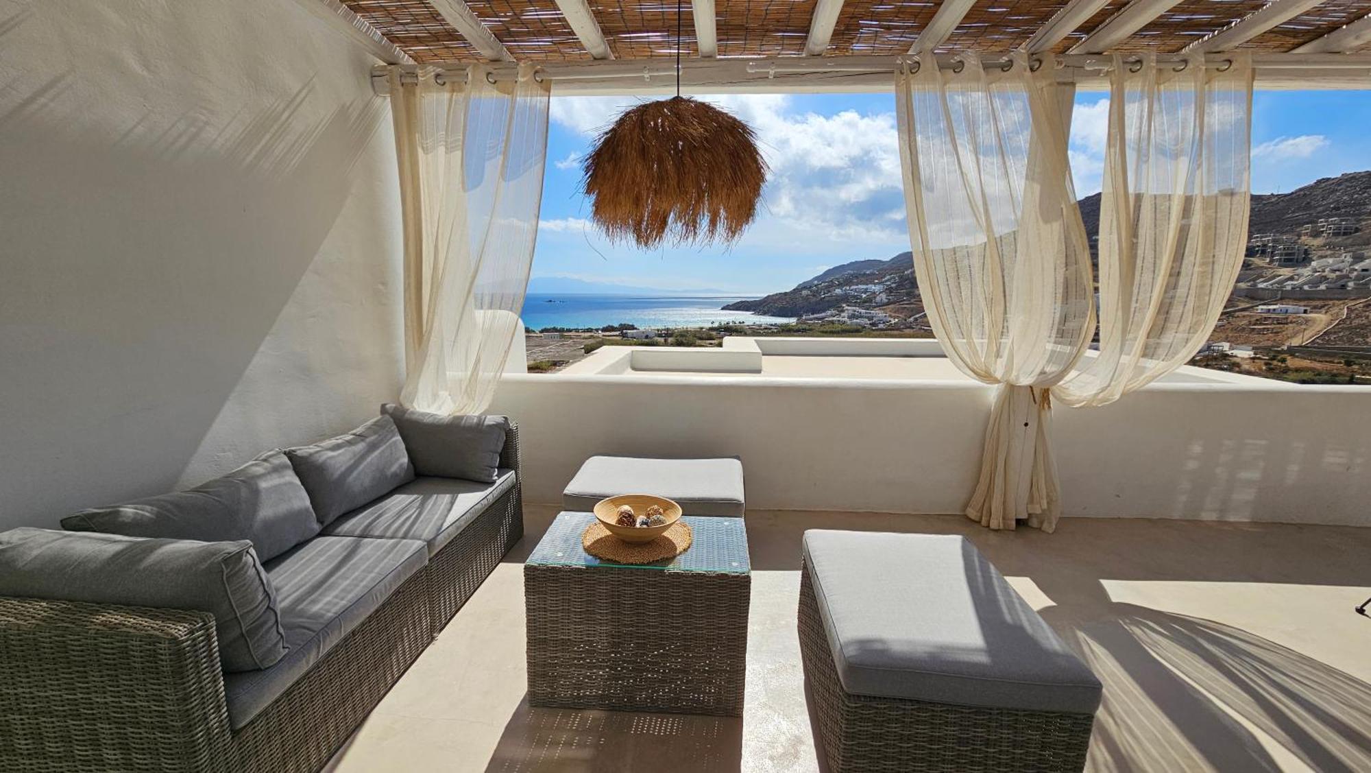 Mykonos4Islands Seaside Homes And Suites 칼로 리바디 객실 사진