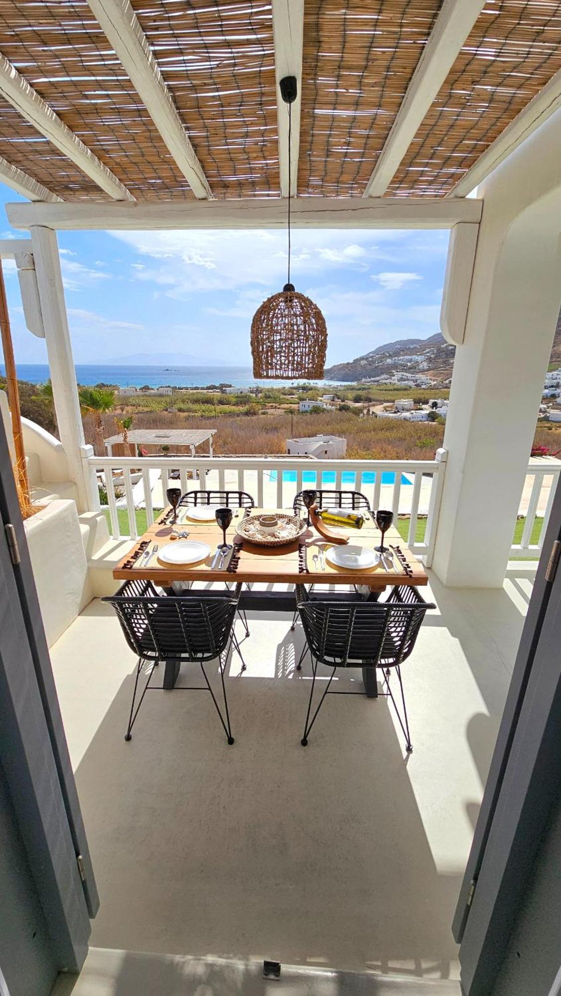 Mykonos4Islands Seaside Homes And Suites 칼로 리바디 객실 사진