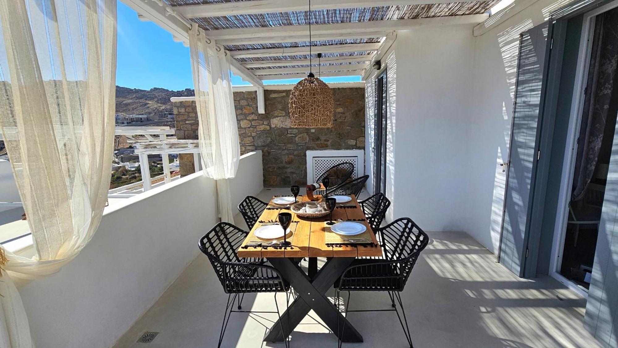 Mykonos4Islands Seaside Homes And Suites 칼로 리바디 객실 사진