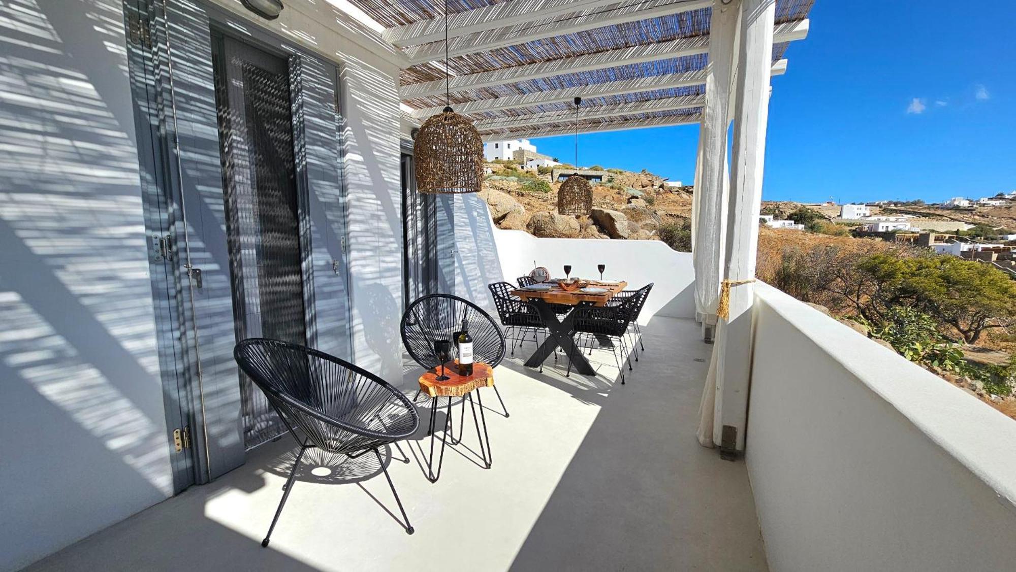 Mykonos4Islands Seaside Homes And Suites 칼로 리바디 객실 사진