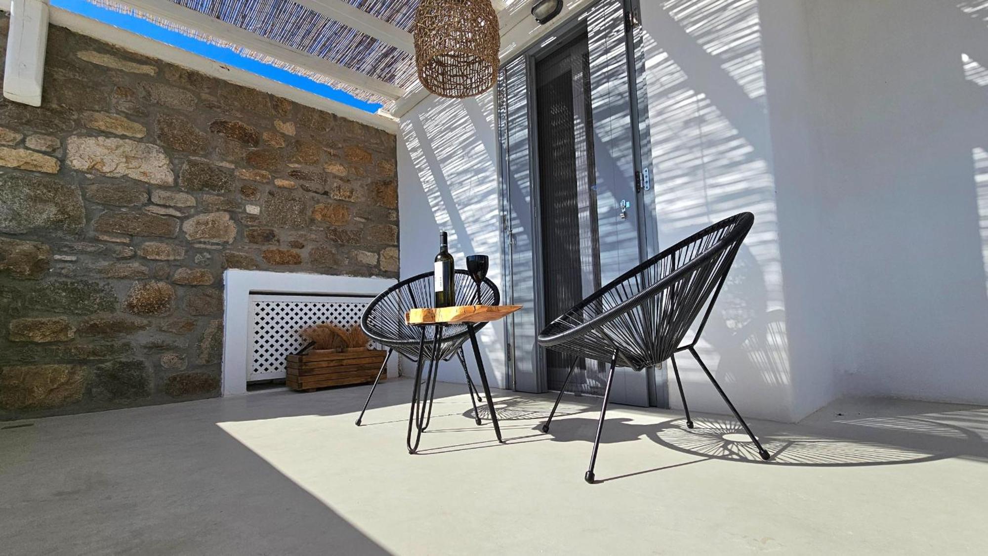Mykonos4Islands Seaside Homes And Suites 칼로 리바디 객실 사진