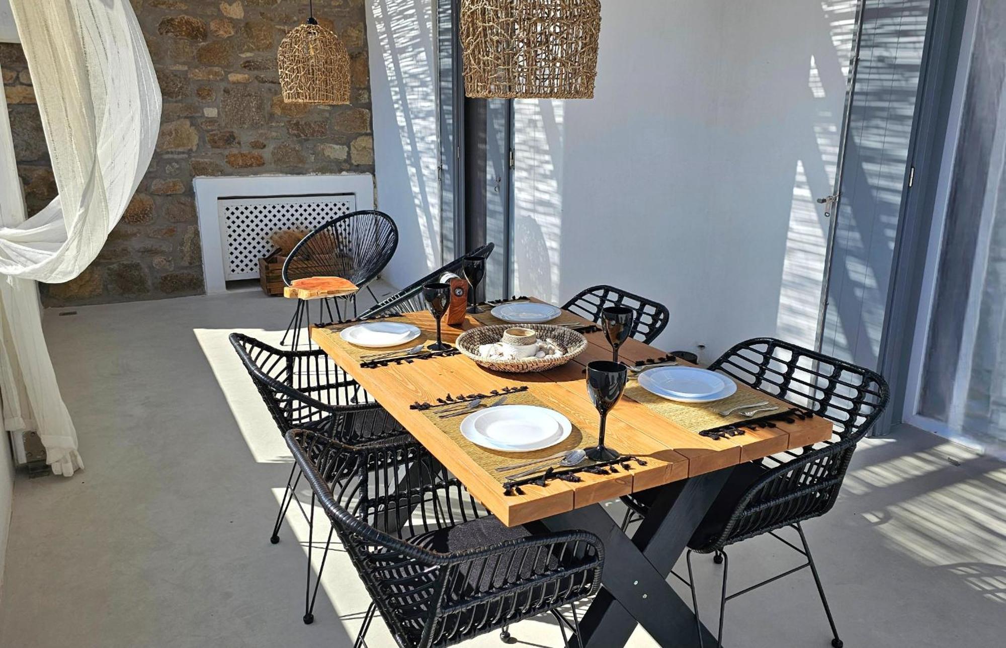 Mykonos4Islands Seaside Homes And Suites 칼로 리바디 객실 사진